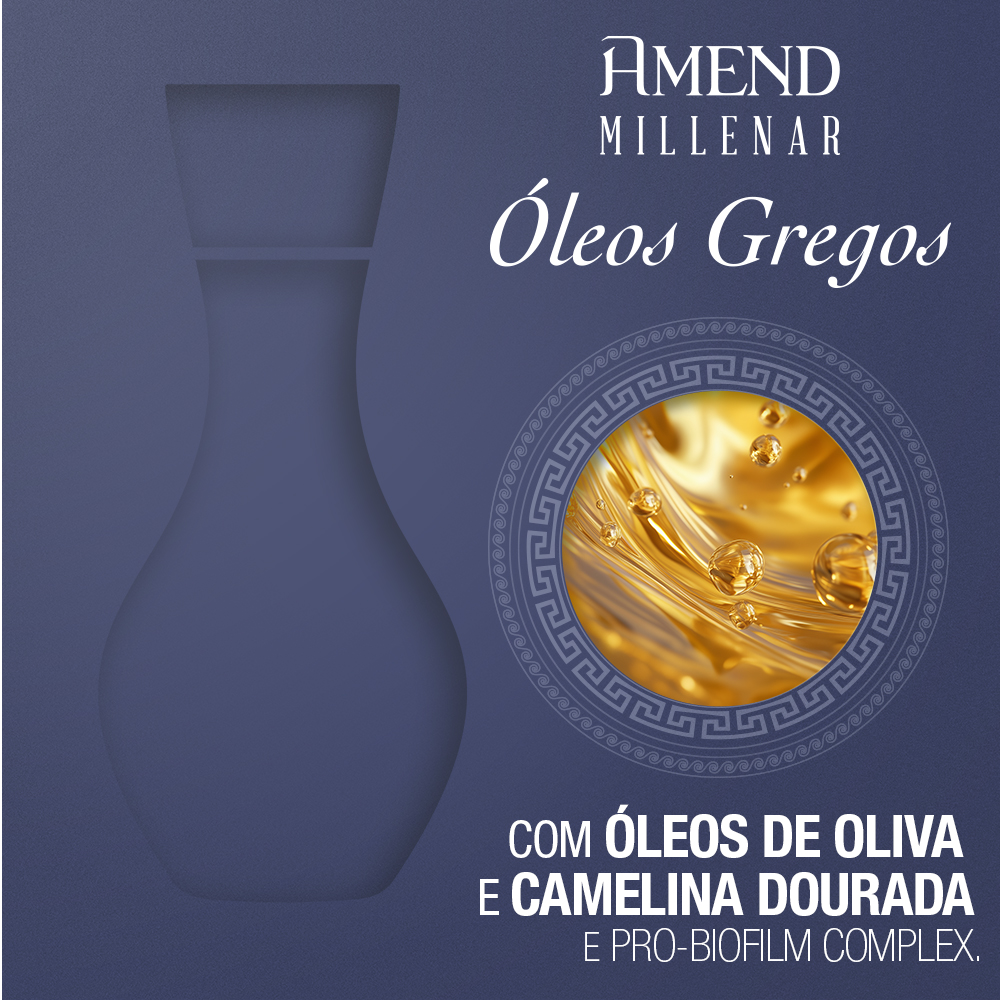 Kit Amend Millenar Óleos Gregos | 4 produtos